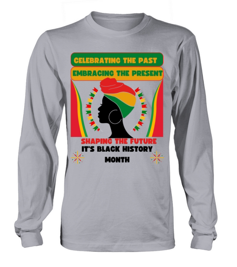 Rooted Rising Black History Our Future Long sleeved Unisex