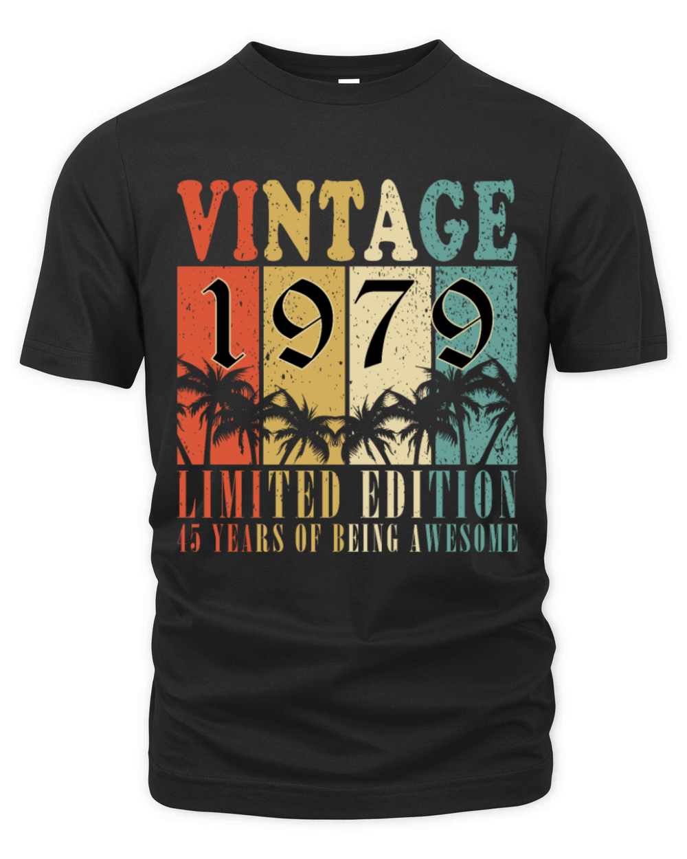 45th birthday 45 years January 1979 Organic Unisex T-shirt