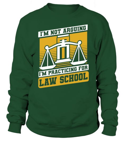 Im Practicing For Law School Legal Studies Law Sweatshirt Unisex