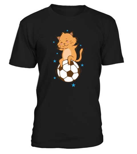 Cat likes Soccer Sport Hobby Pet T-Shirt Unisex