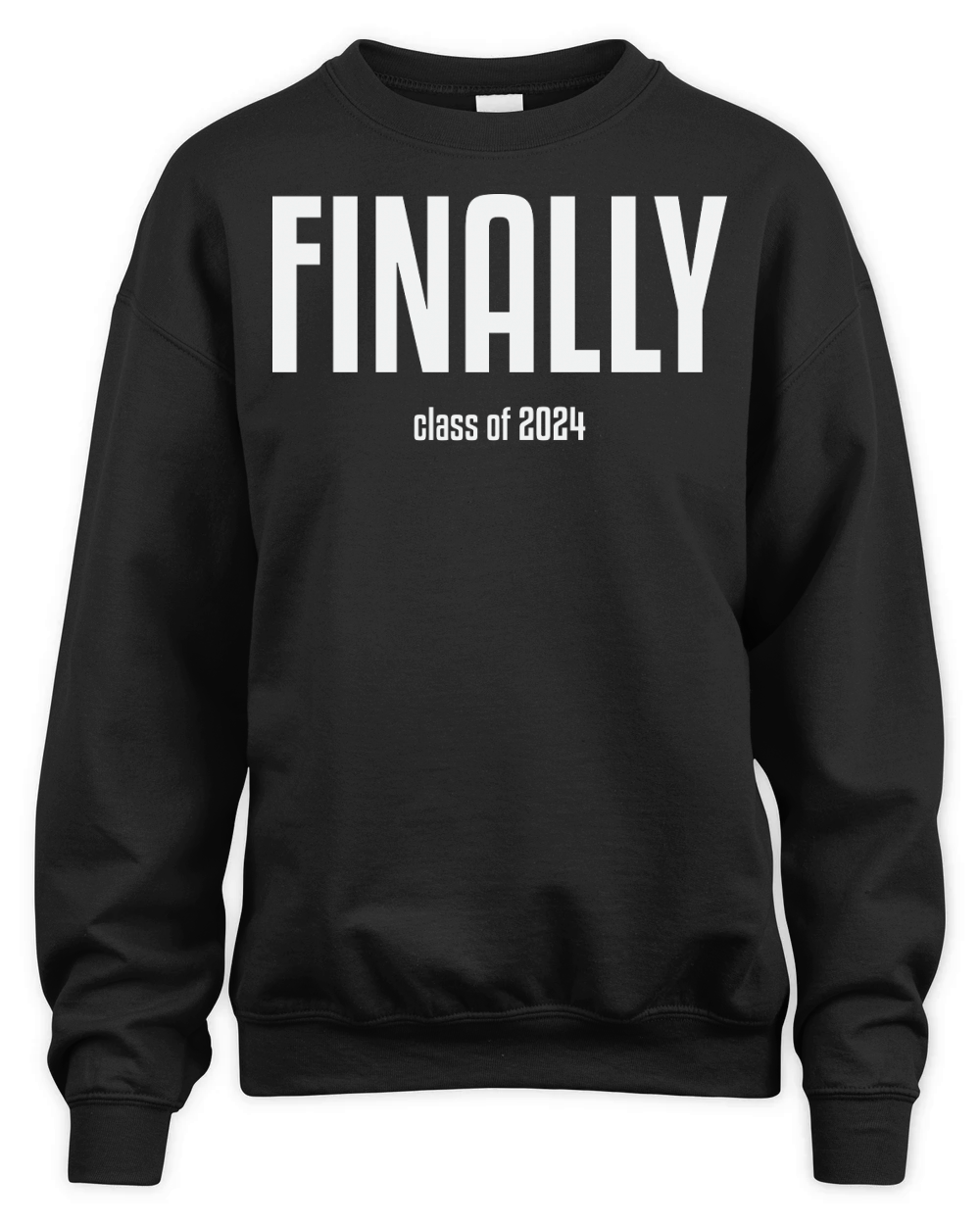 Finally class of 2024 Unisex Premium Crewneck Sweatshirt