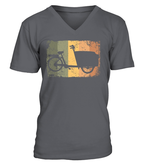 Heavy Load Bike Cargo Bicycle Cargobike V-Neck T-shirt