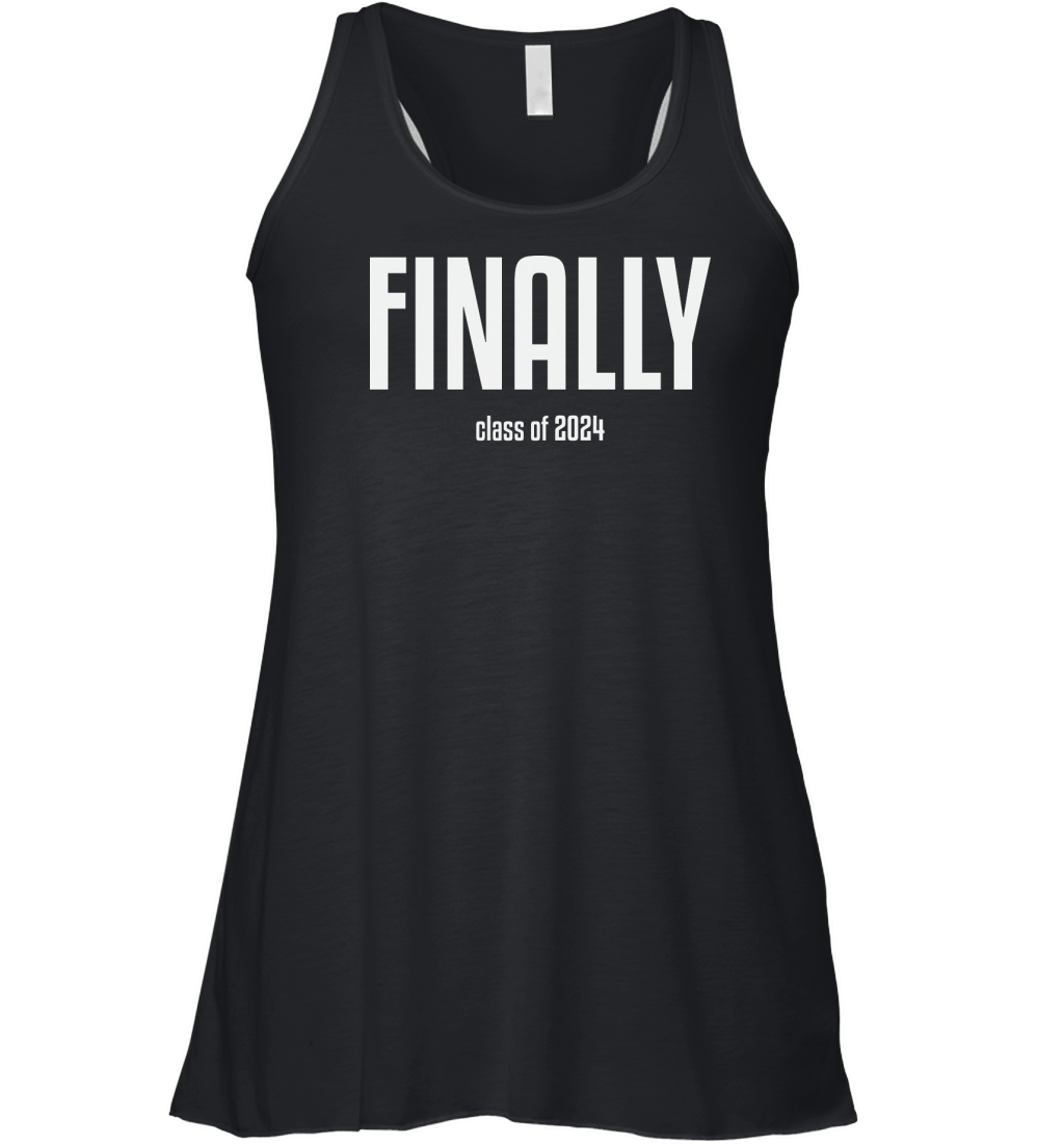 Finally class of 2024 Women's Flowy Tank Top