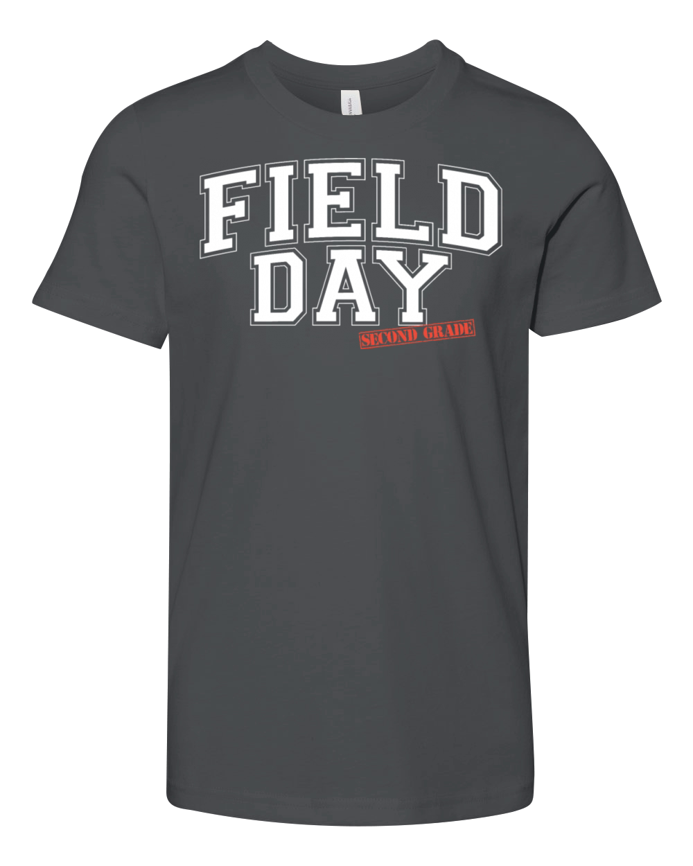 Field Day 2024 Second Grade school teacher kids Youth Unisex Jersey Tee