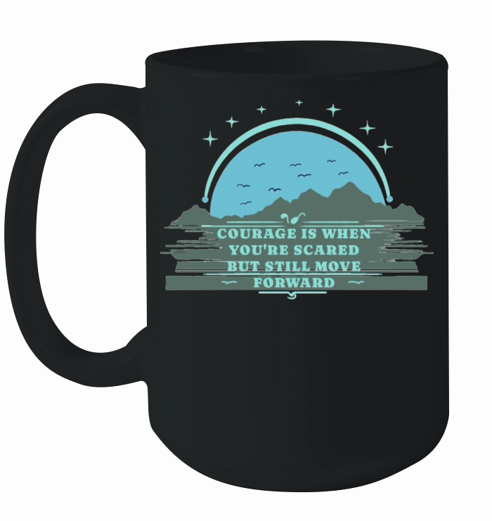 Courageous passion challenges Ceramic Mug
