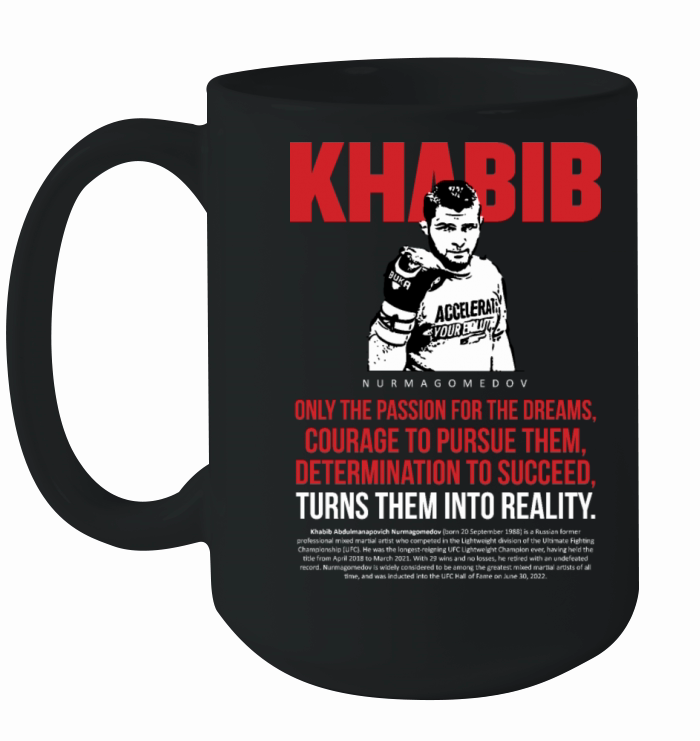 Khabib Best Quote Ceramic Mug
