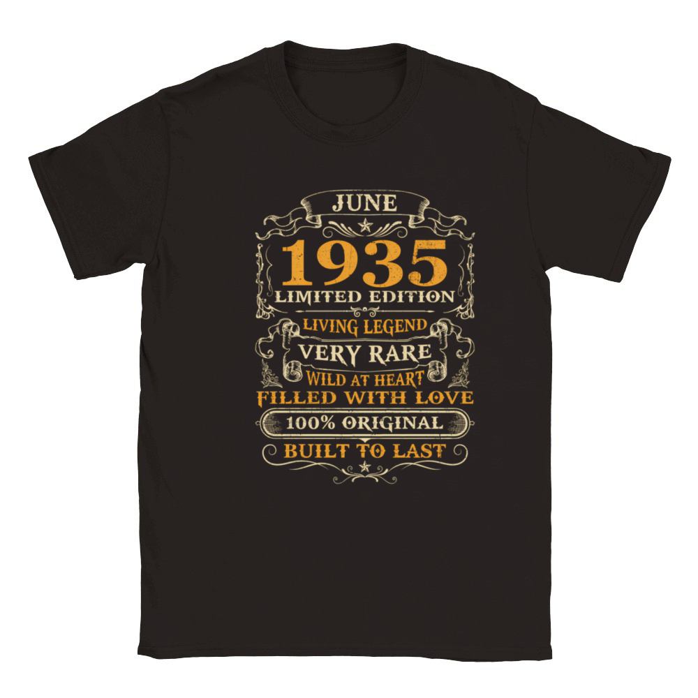 87Th 87 June 1935 Classic Kids Crewneck T-shirt