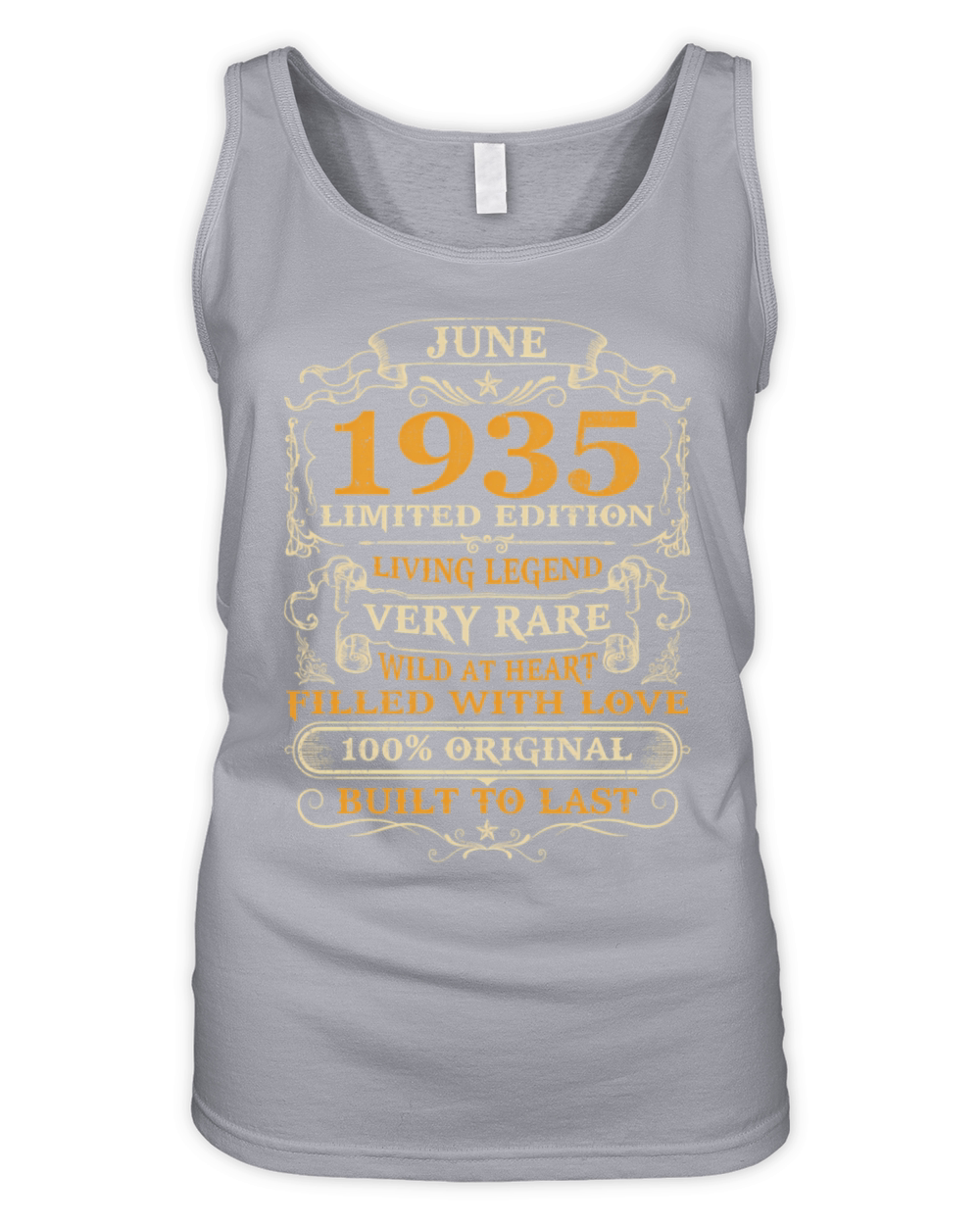 87Th 87 June 1935 Organic Women's Tank Top