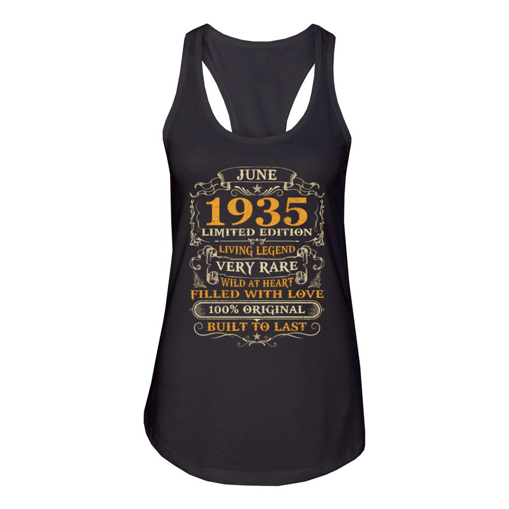 87Th 87 June 1935 Women's Racerback Tank