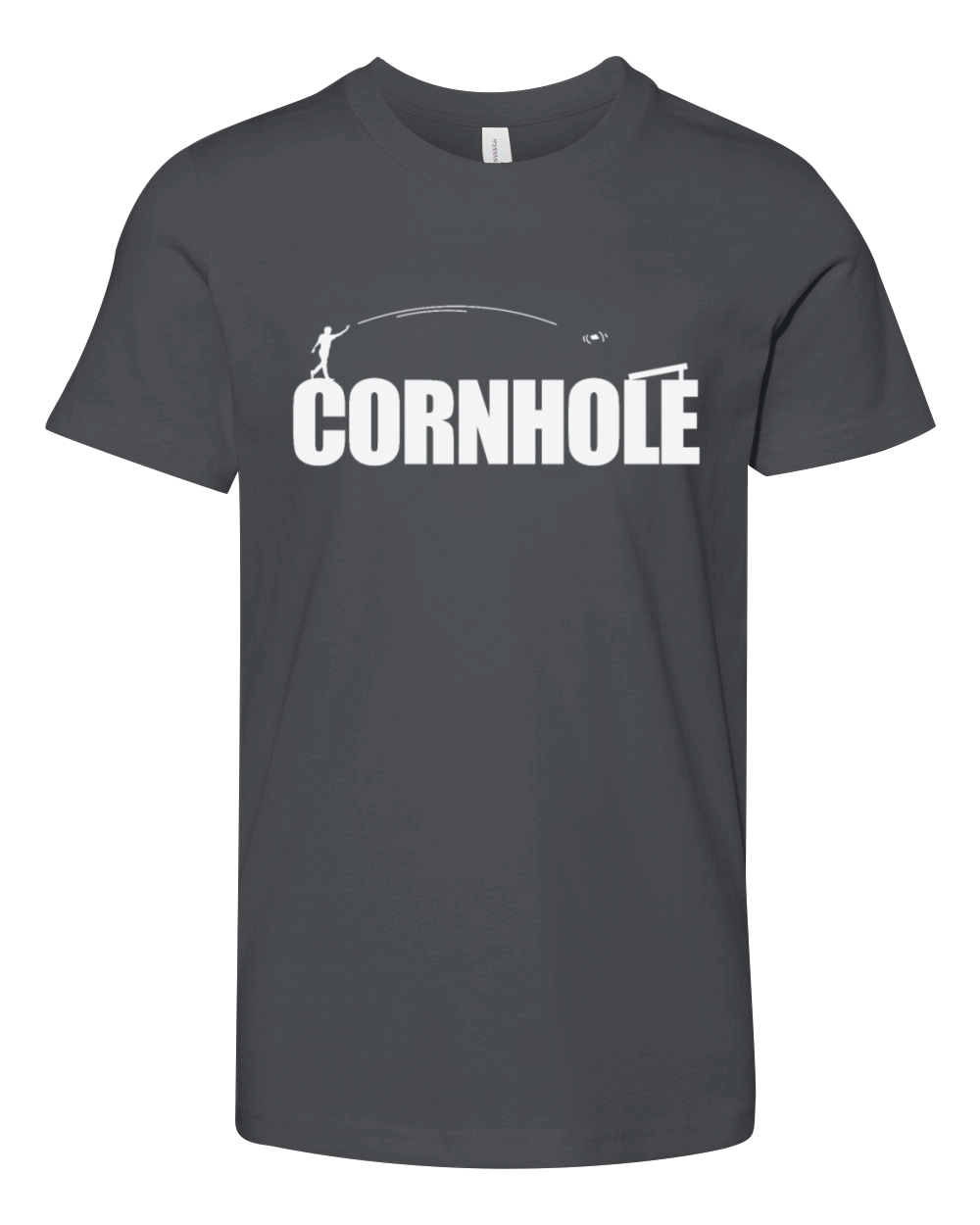 Cornhole Sports Game Free Time Friends Youth Unisex Jersey Tee