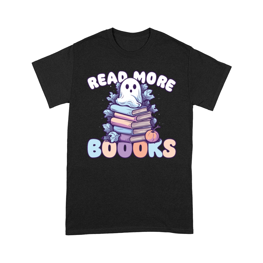 Groovy Read More Boooks Ghost Halloween Comfort T-shirt