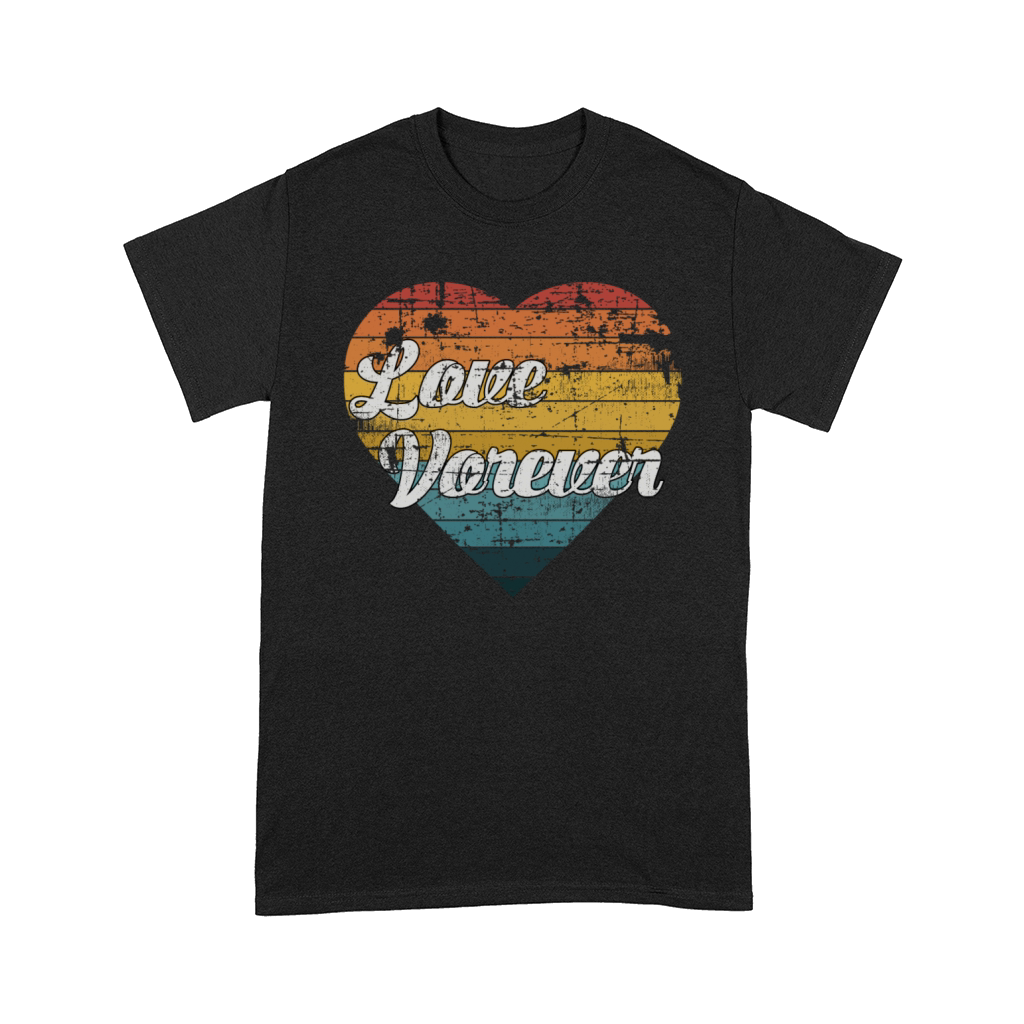 Love forever awesome retro vintage art Comfort T-shirt