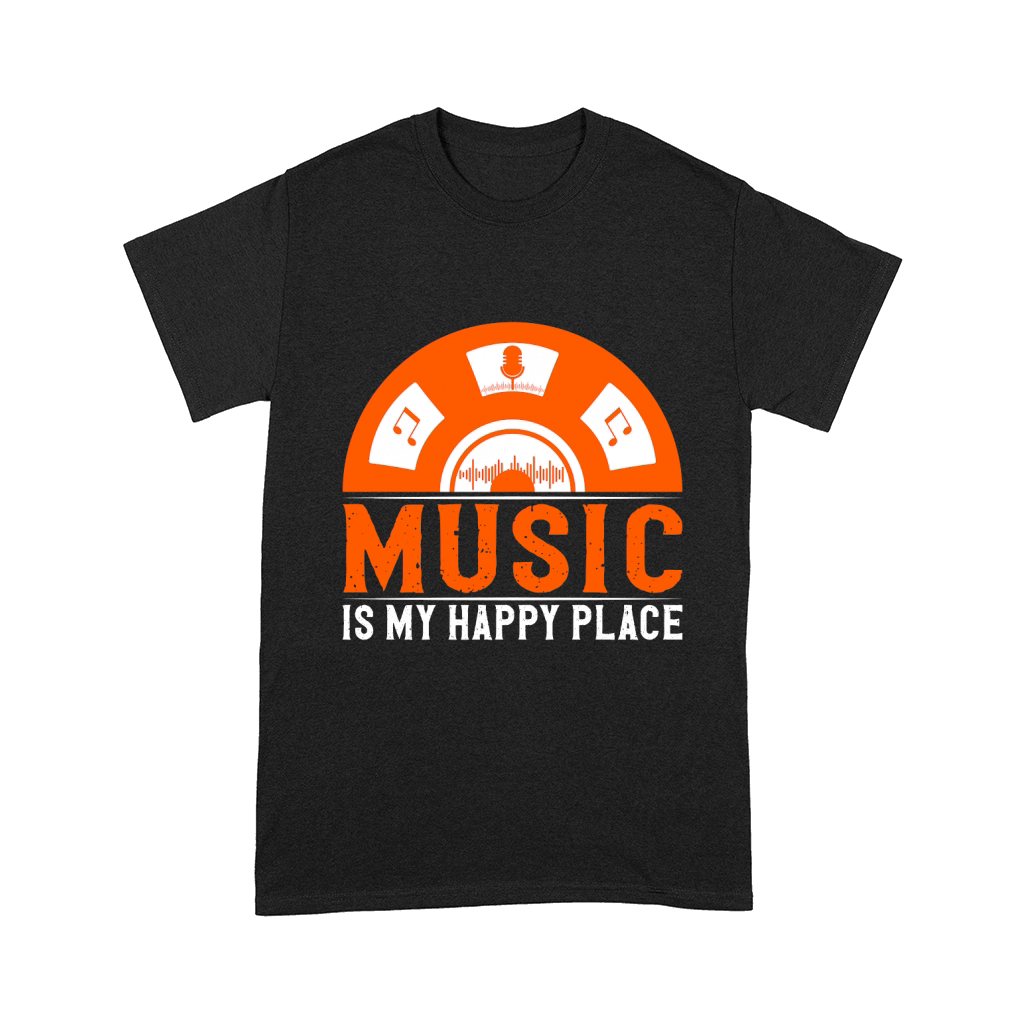 Music is My Happy Place Comfort T-shirt