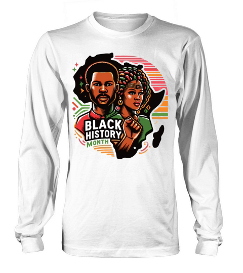 Black History Month - African Rhythms Long sleeved Unisex