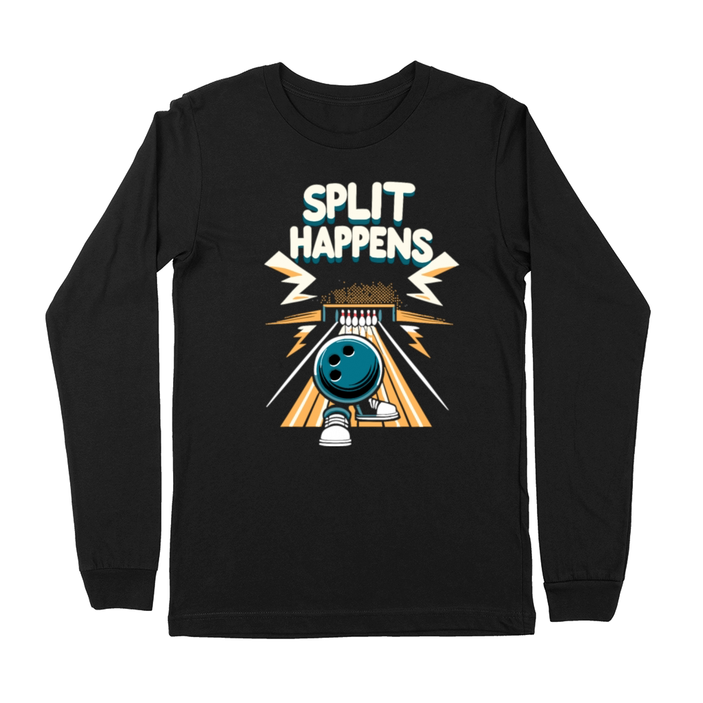 Funny Bowling Team Bowler Strike Bowling Club Premium Long Sleeve