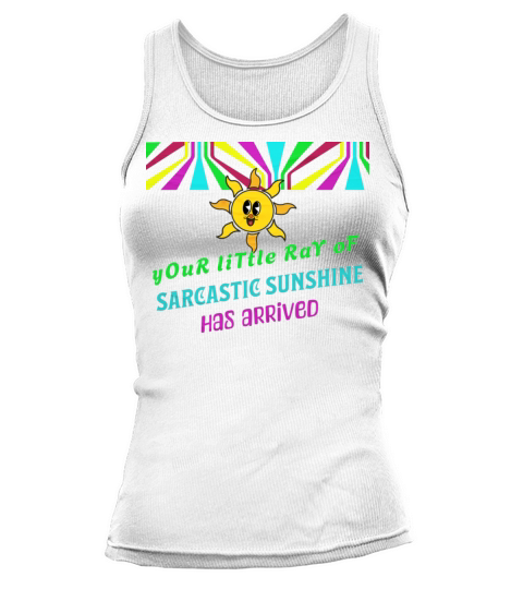 Little ray of sarcastic Tank top Woman