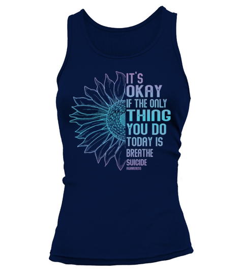 Mental Health Warrior Purple and Teal Tank top Woman