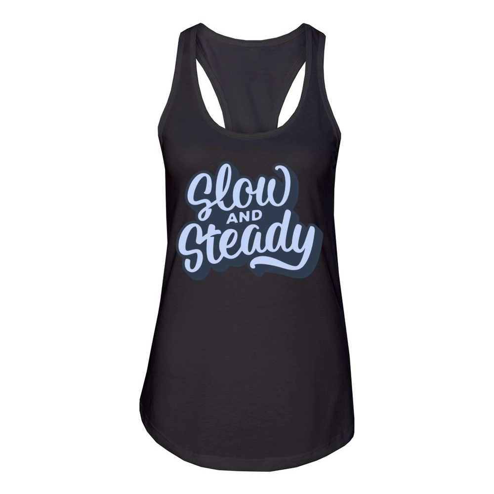 Slow and Steady Women's Racerback Tank