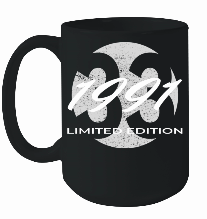 33th birthday men women 33 years 1991 vintage Ceramic Mug