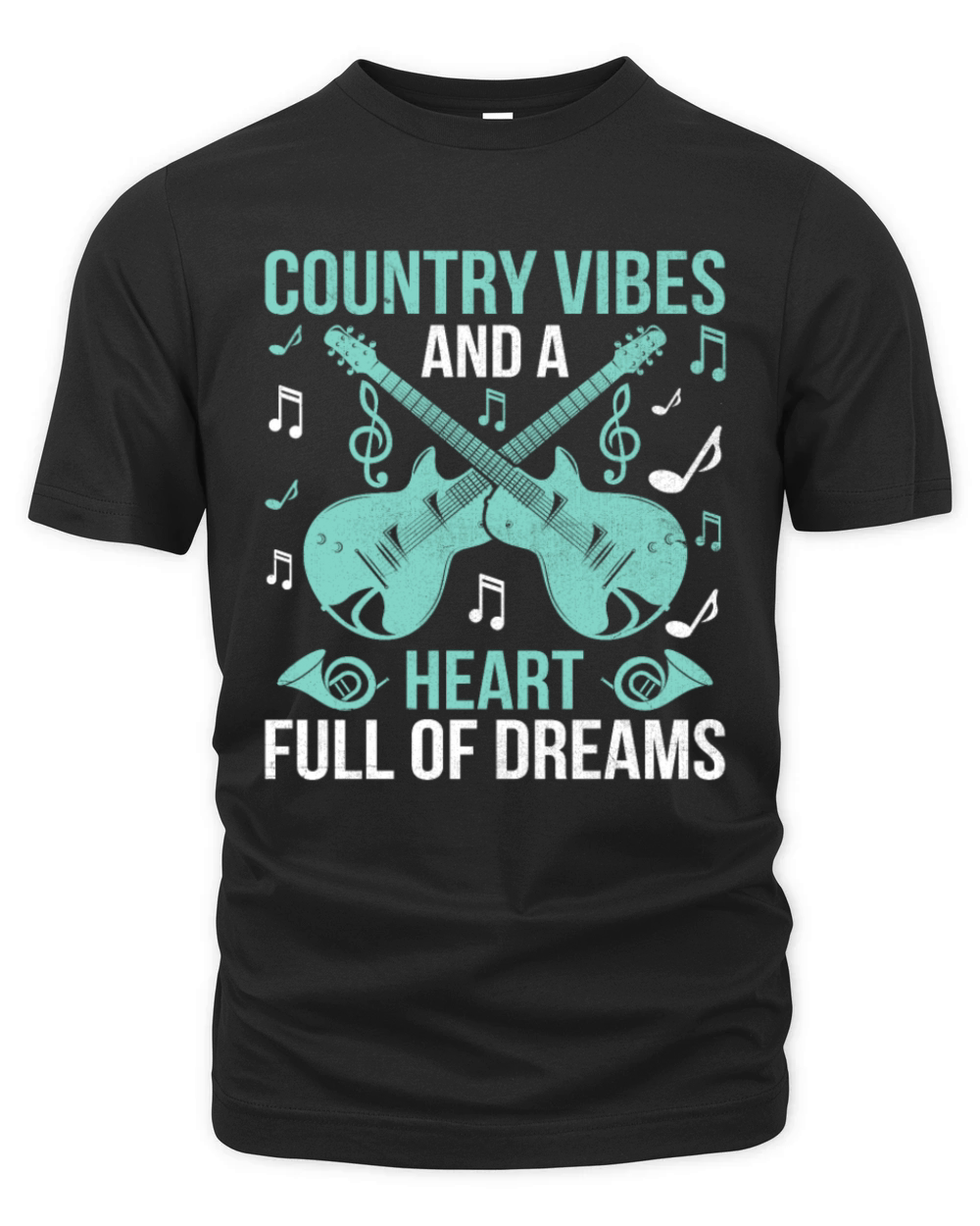 County Music Vintage Music Lover Western Country C Organic Unisex T-shirt