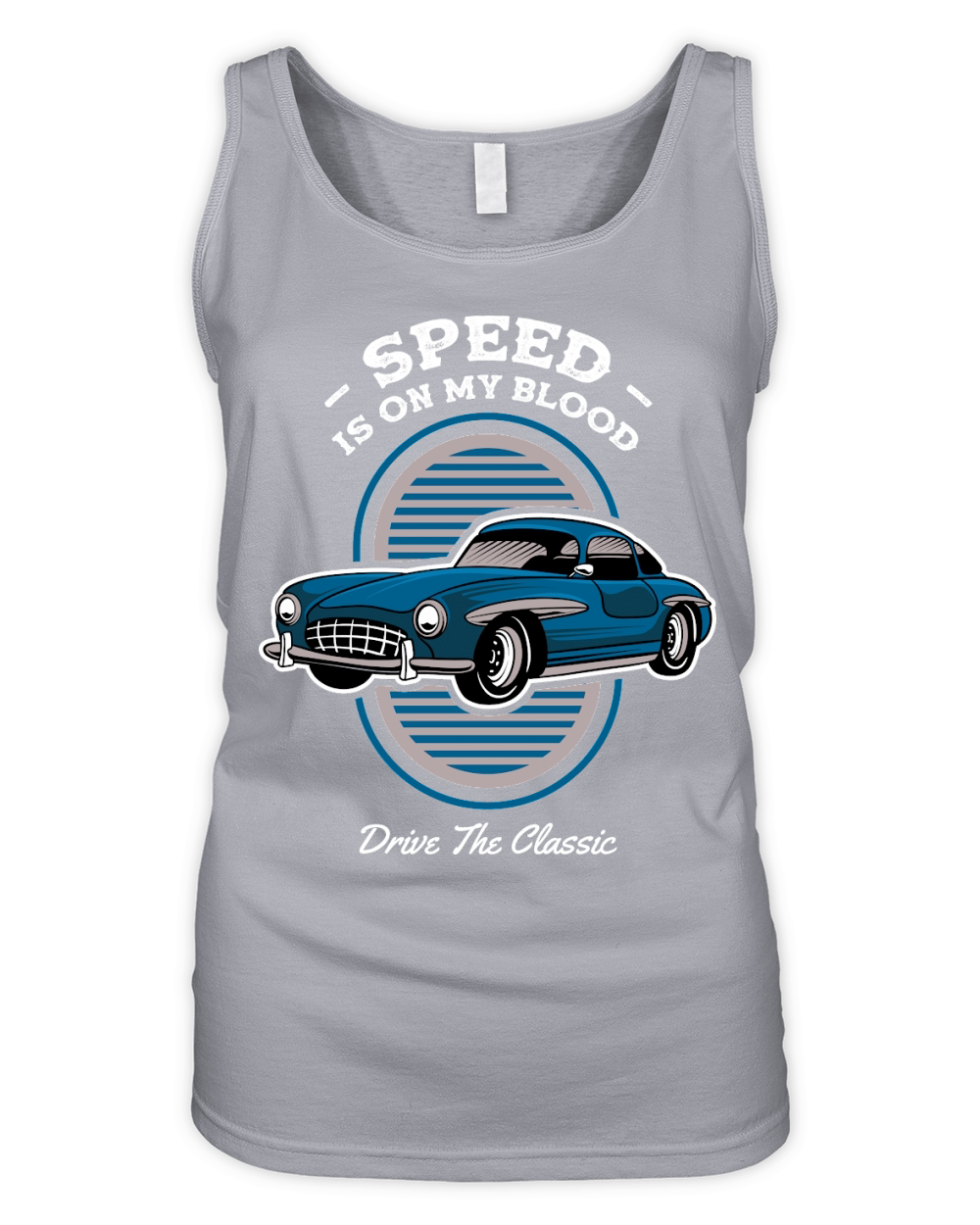Speed is On My Blood Organic Women's Tank Top