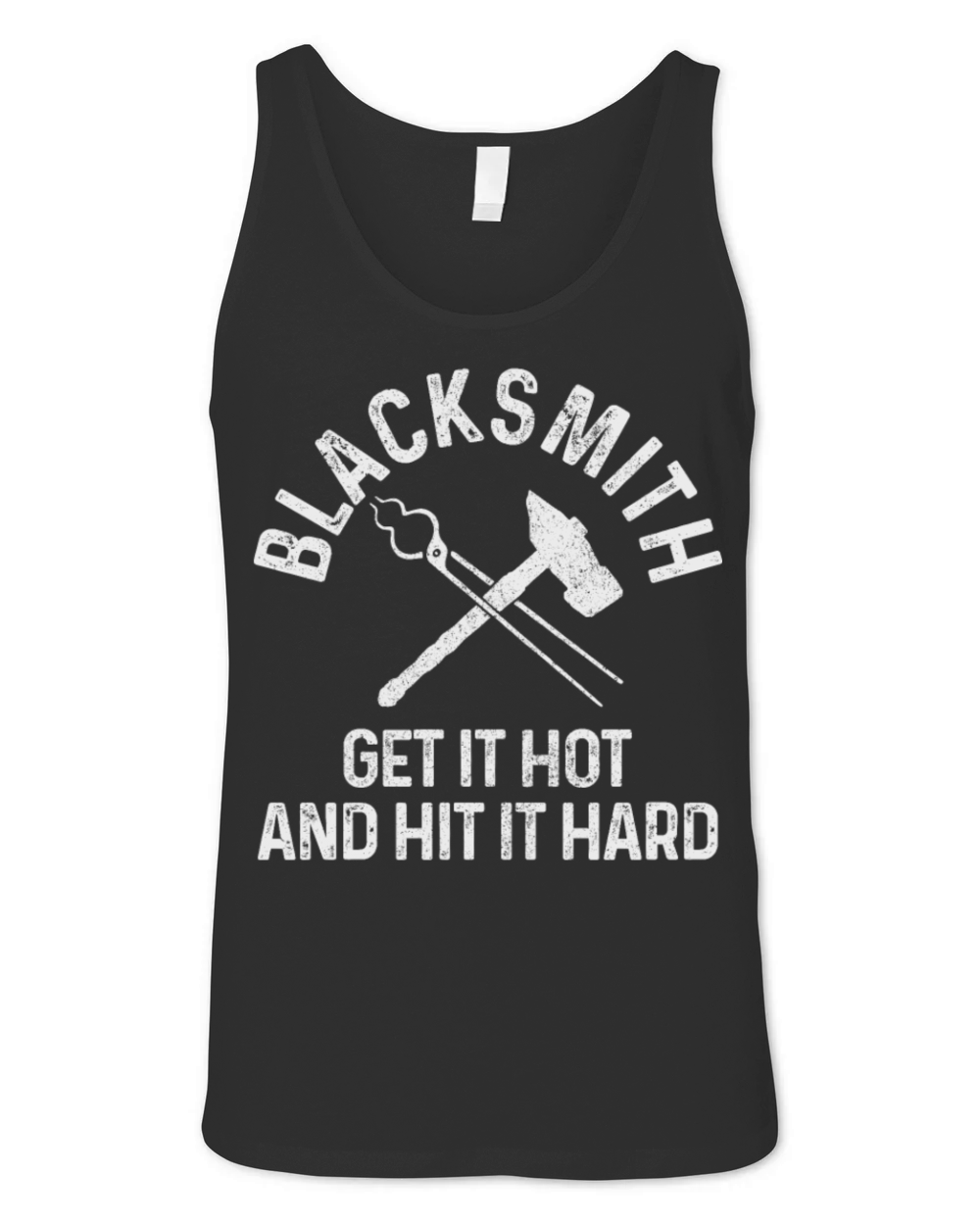 Blacksmith Knife Making Blacksmithing Unisex Jersey Tank