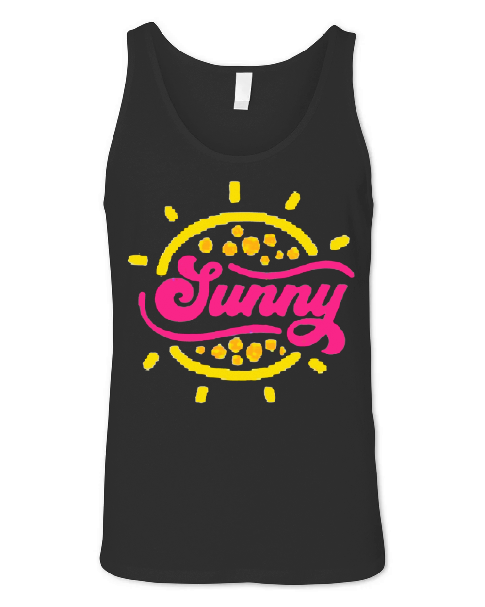 Sunny Abstract Unisex Jersey Tank