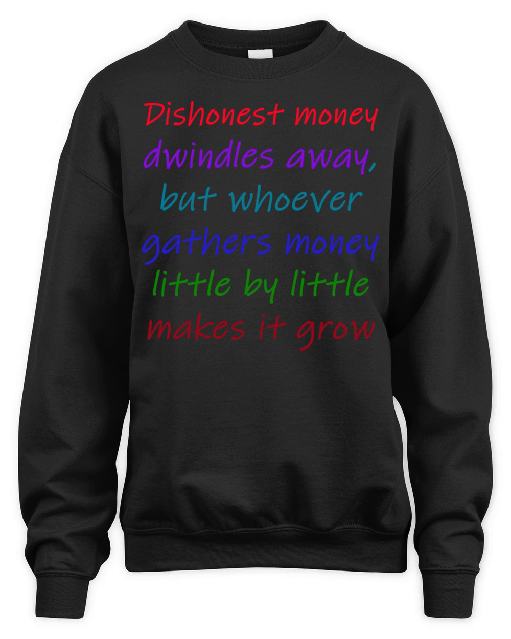Dishonest Money Unisex Premium Crewneck Sweatshirt