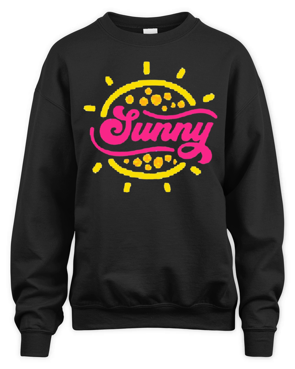 Sunny Abstract Unisex Premium Crewneck Sweatshirt