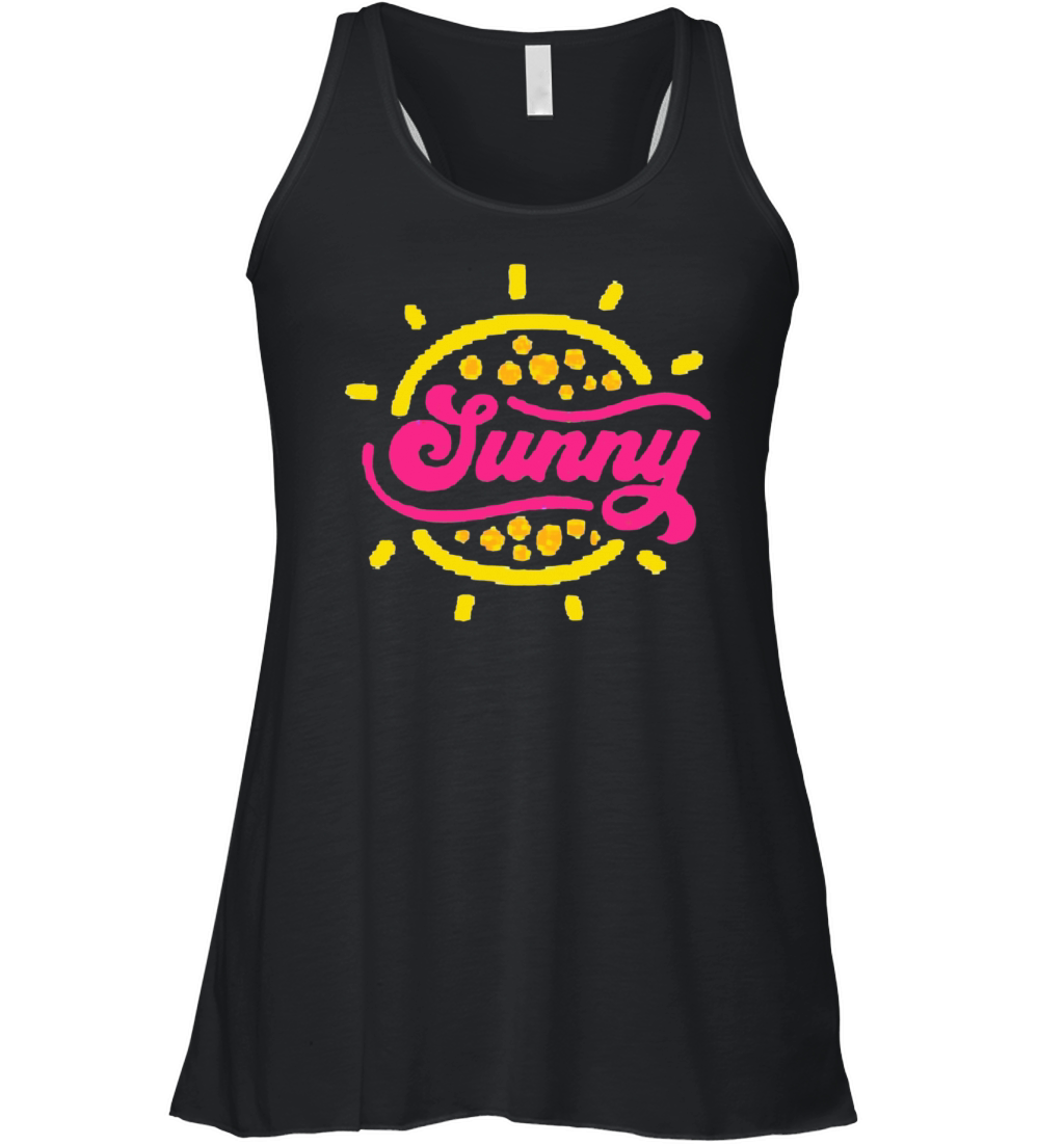 Sunny Abstract Women's Flowy Tank Top