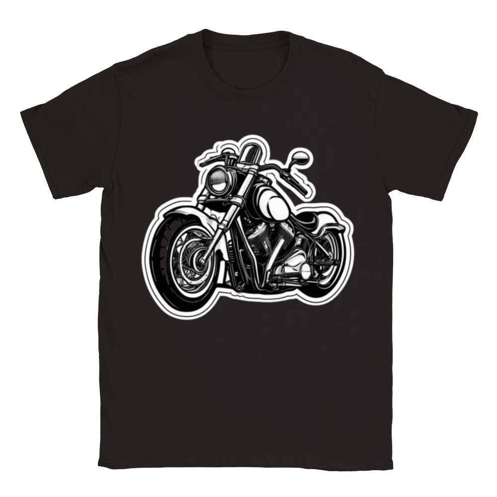 Stylish motorcycle for those who love motorcycles Classic Kids Crewneck T-shirt