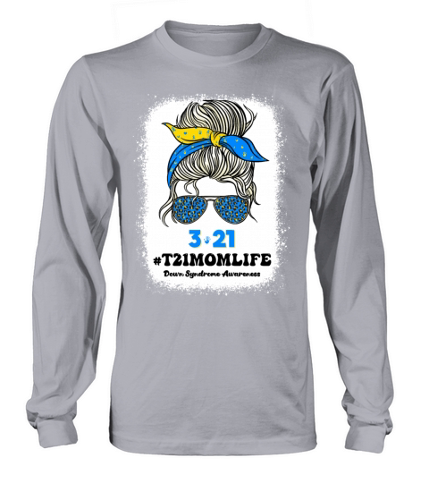 T21 World Down Syndrome Day 321 Awareness Support Long sleeved Unisex