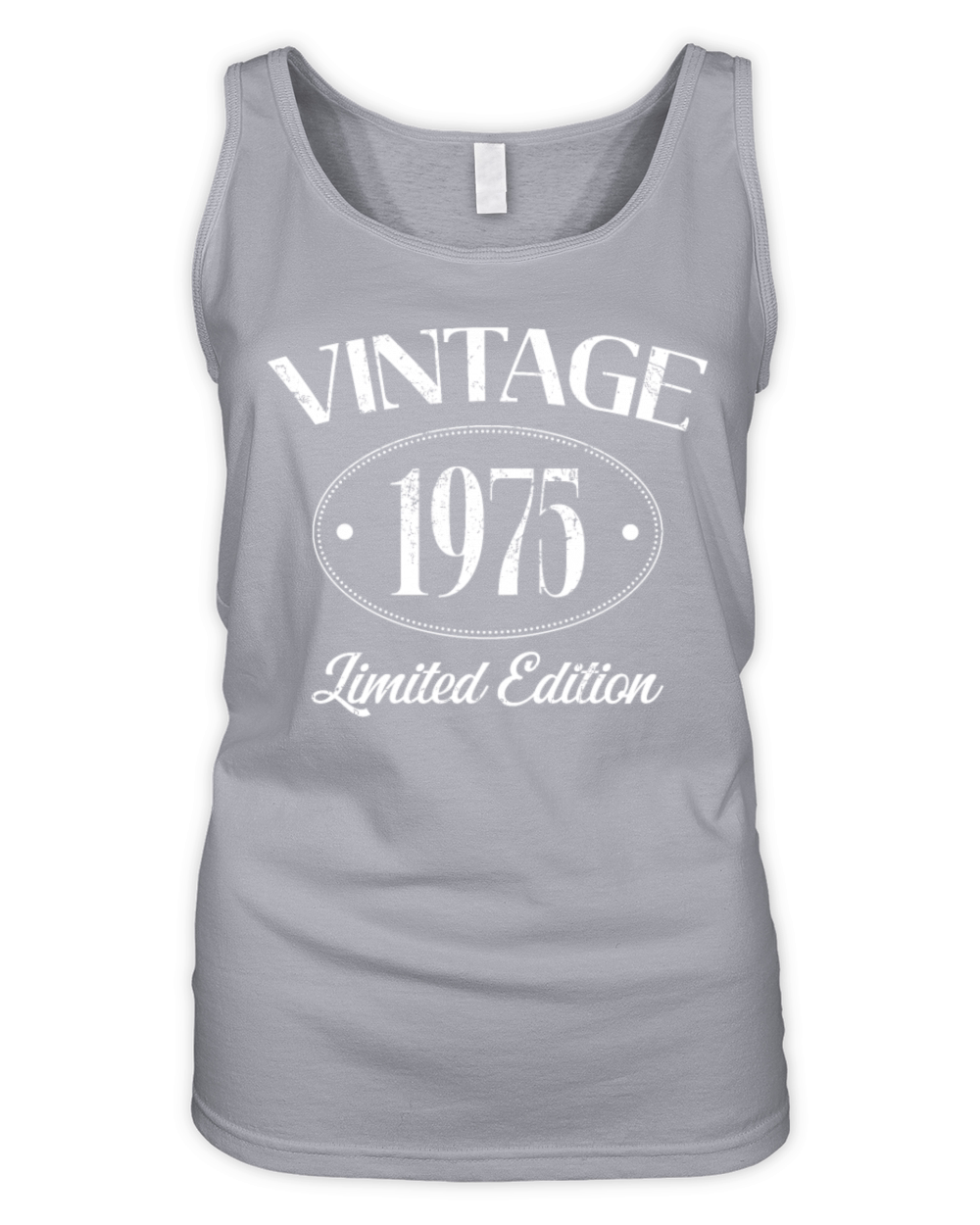 Vintage 1975 Limited Edition Birthday 1975 Organic Women's Tank Top