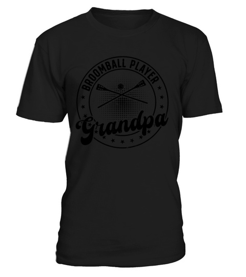 Broomball Player Grandpa T-Shirt Unisex