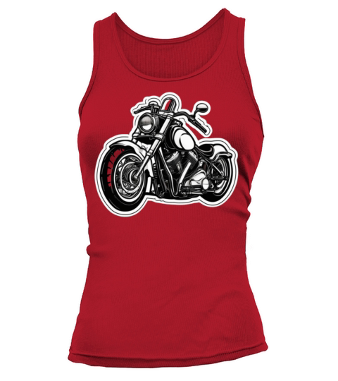 Stylish motorcycle for those who love motorcycles Tank top Woman