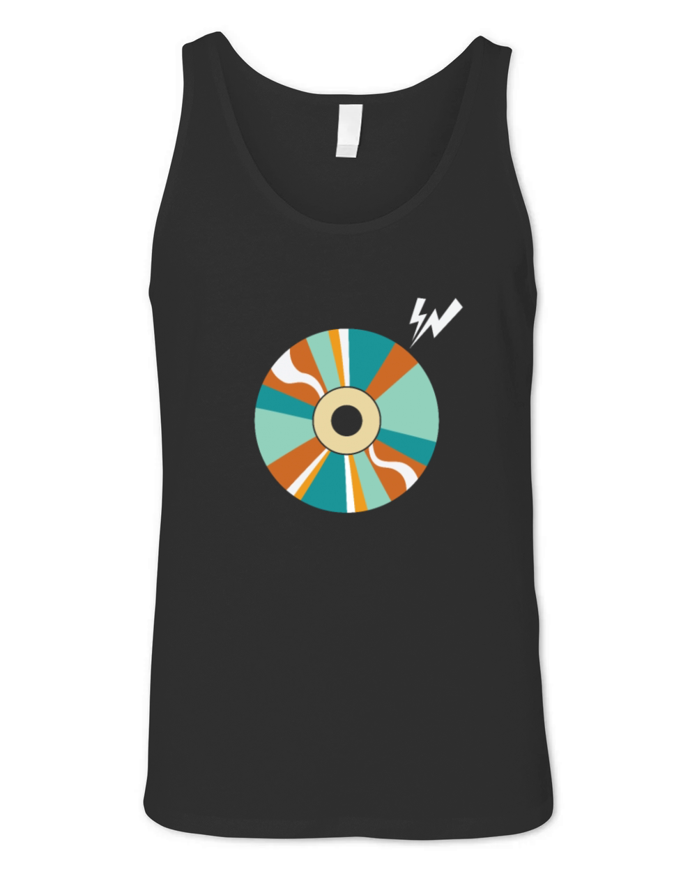 CD-Rom Retrospec Memory Module Disk Unisex Jersey Tank