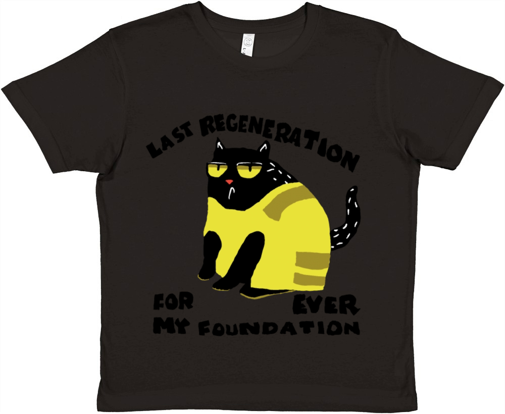 funny cat saying quote lazy cat eyes gift idea Premium Kids Crewneck T-shirt