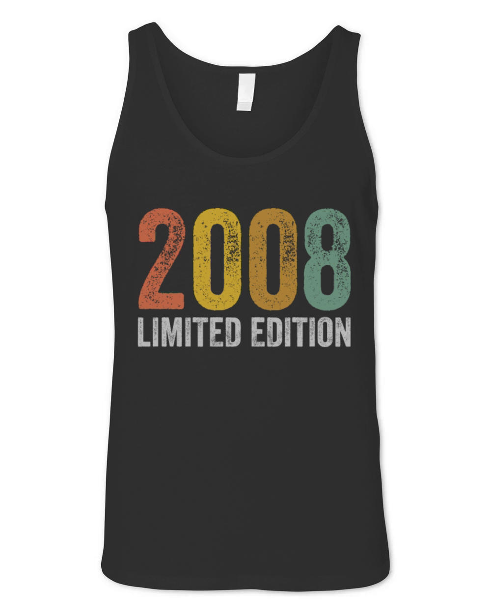 Birthday 2008 Limited Edition Unisex Jersey Tank