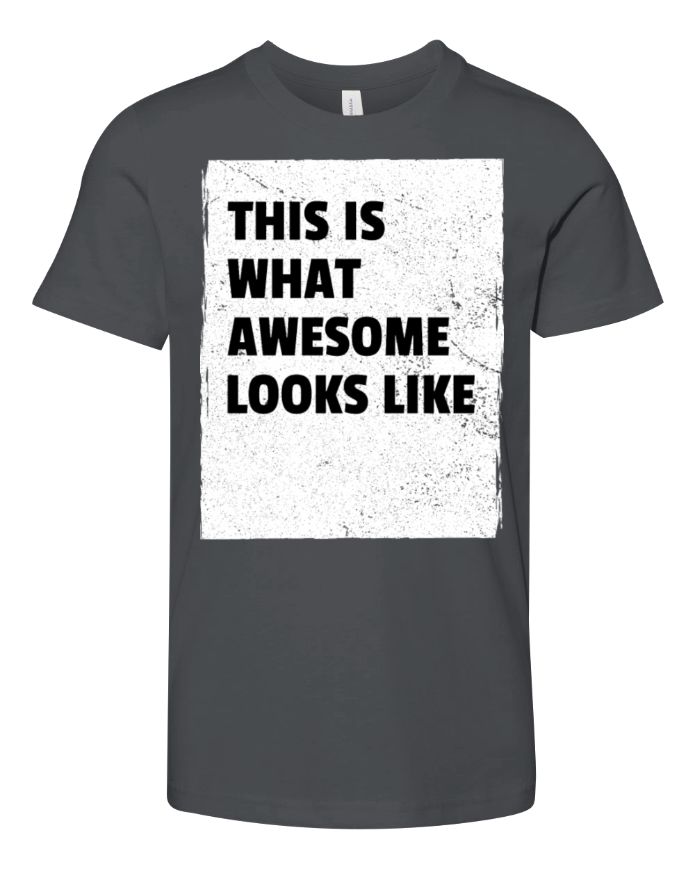 Awesome slogan motivation Youth Unisex Jersey Tee