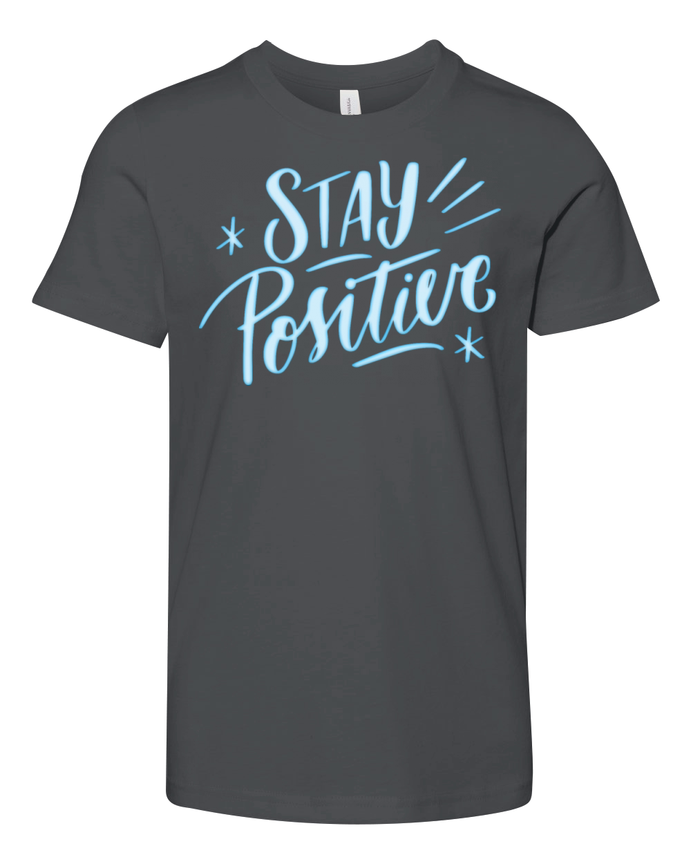 stay positive Youth Unisex Jersey Tee