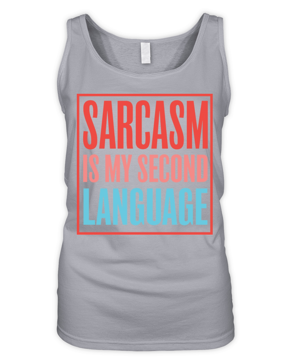 GIFT - SARCASM Organic Women's Tank Top