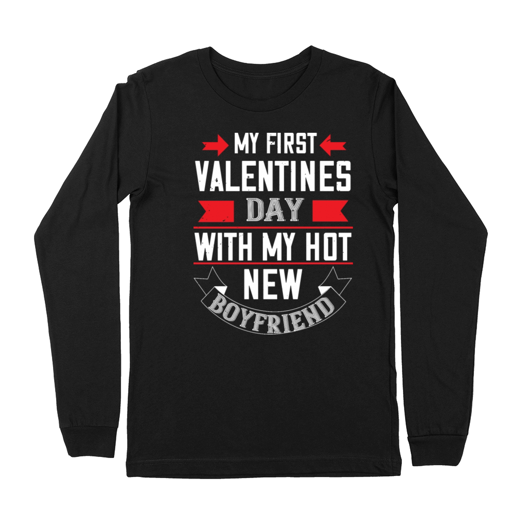 Valentine Day T-Shirt Premium Long Sleeve