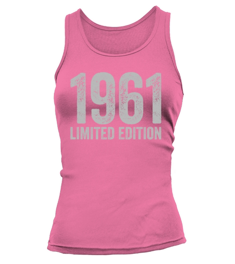 Birthday 1961 Limited Edition Tank top Woman