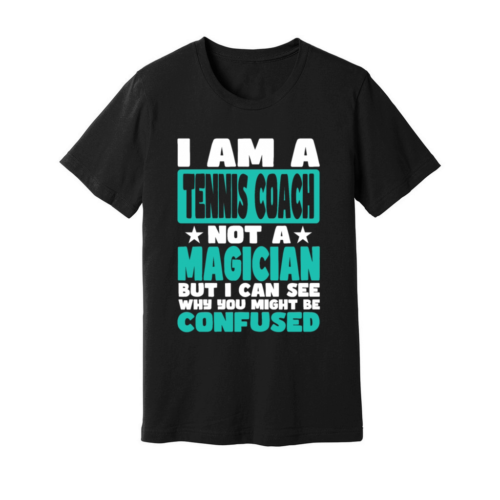 Tennis Coach Unisex Jersey Tee