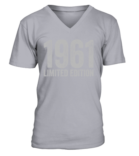 Birthday 1961 Limited Edition V-Neck T-shirt