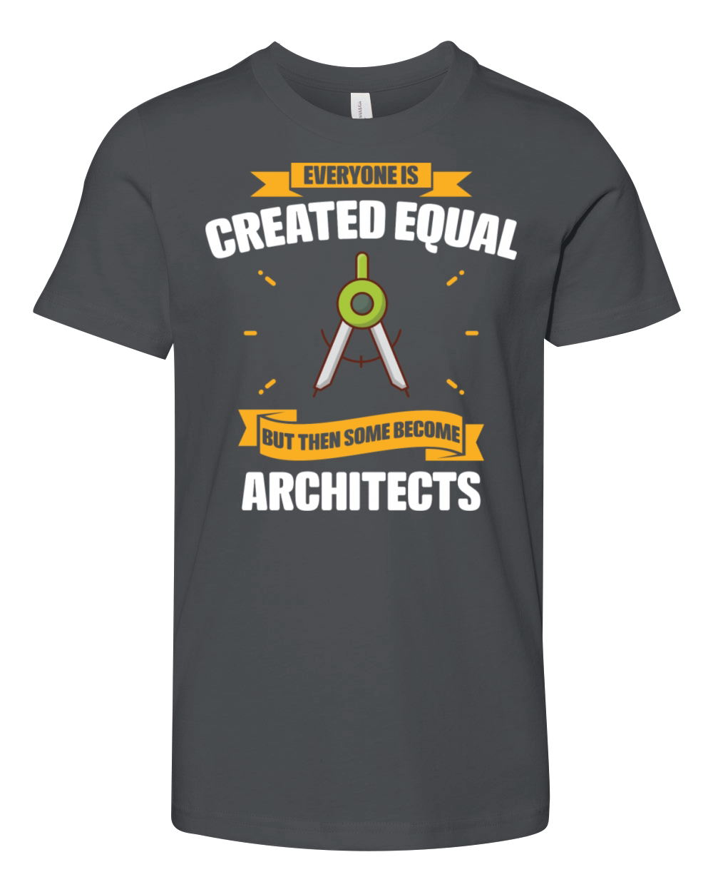 Some Become Architects Funny Youth Unisex Jersey Tee