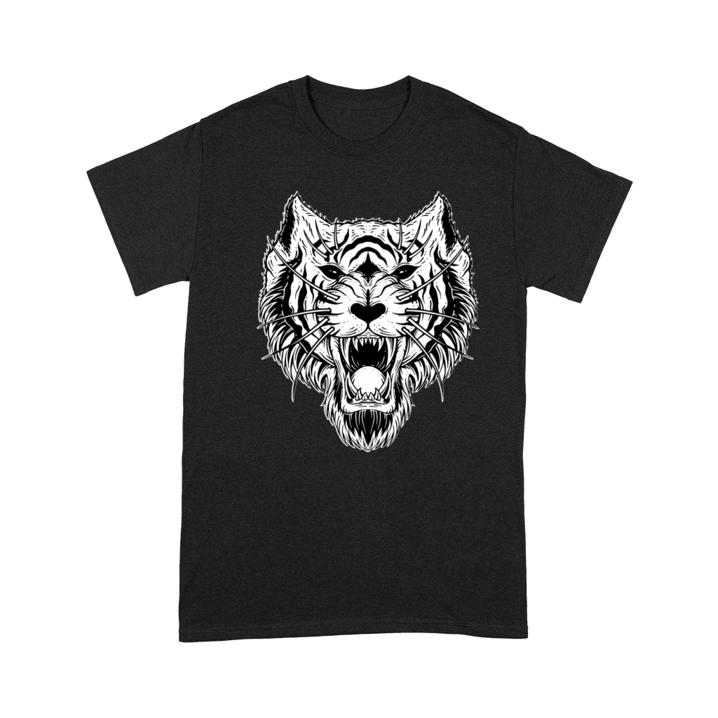 Angry Dark Tiger Premium T-shirt