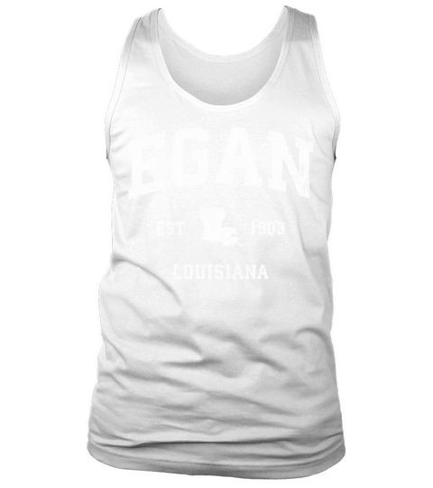 Egan Louisiana La Vintage Athletic Tank Top Unisex