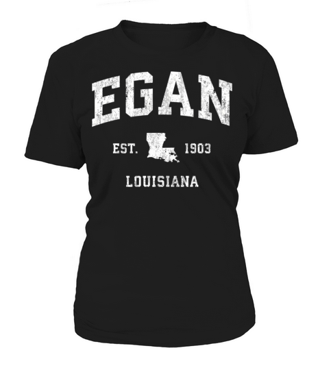 Egan Louisiana La Vintage Athletic Women's T-Shirt