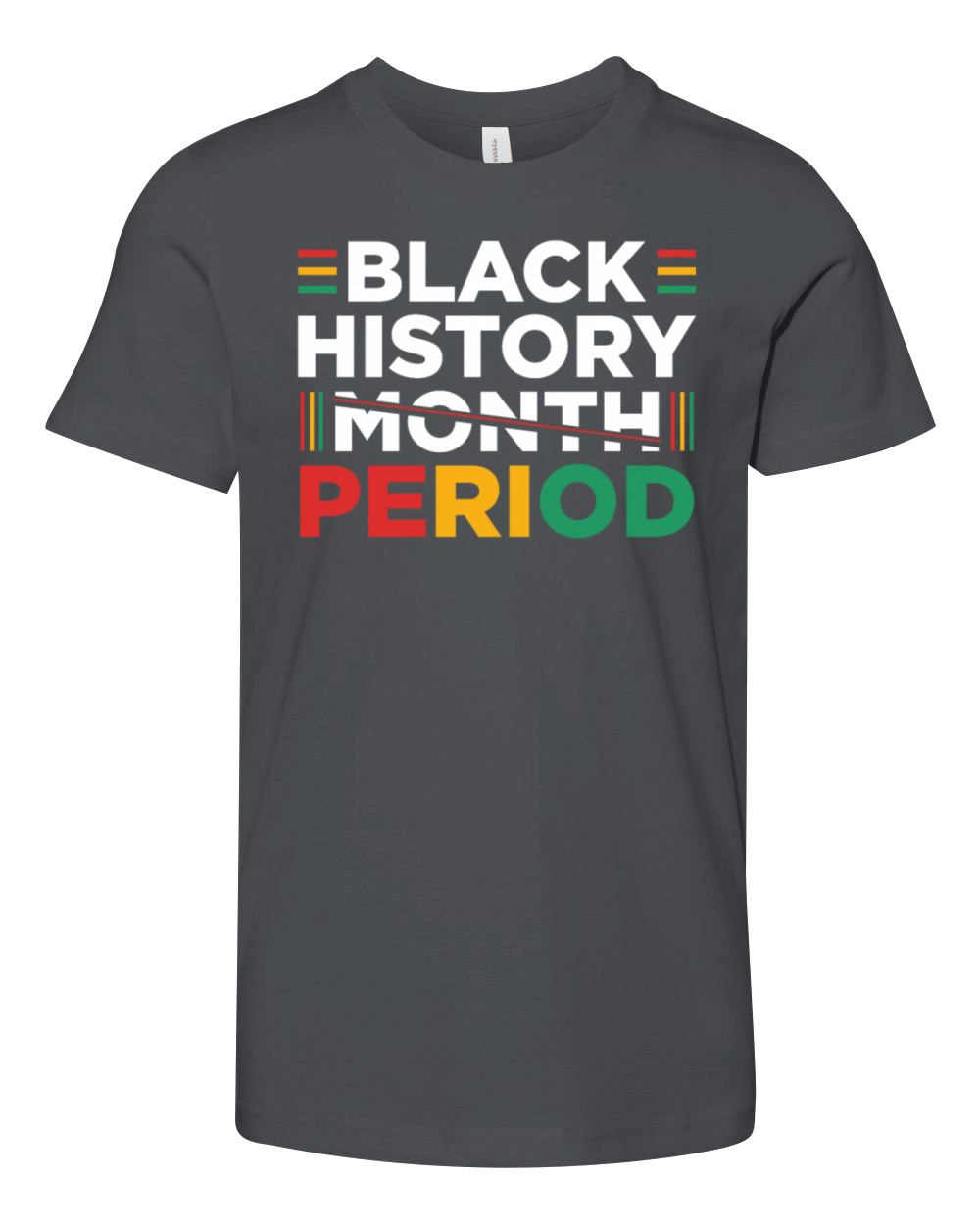 Black History Period Essential Tee Youth Unisex Jersey Tee